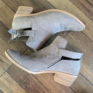 Grey booties